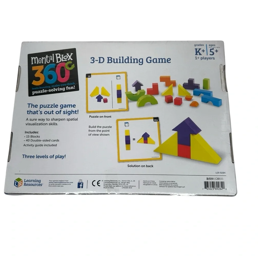 Learning Resources Mental Blox 360° 3-D Building Game - Multicolor
